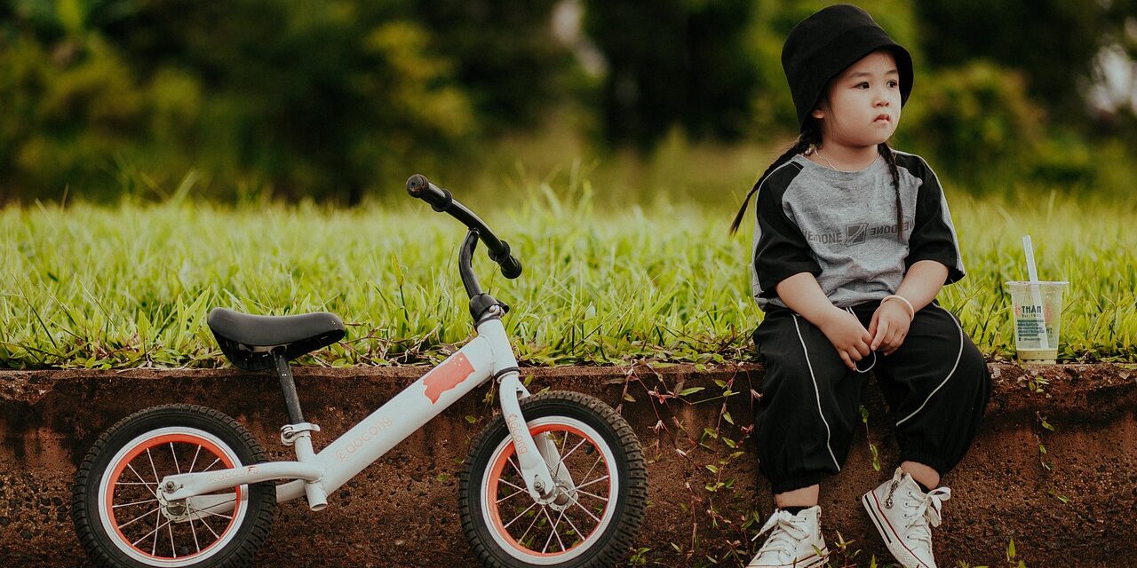 Tænk bæredygtigt, når du køber den første cykel til dit barn