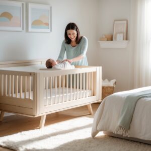 Sådan vælger du den bedste bedside crib til din baby